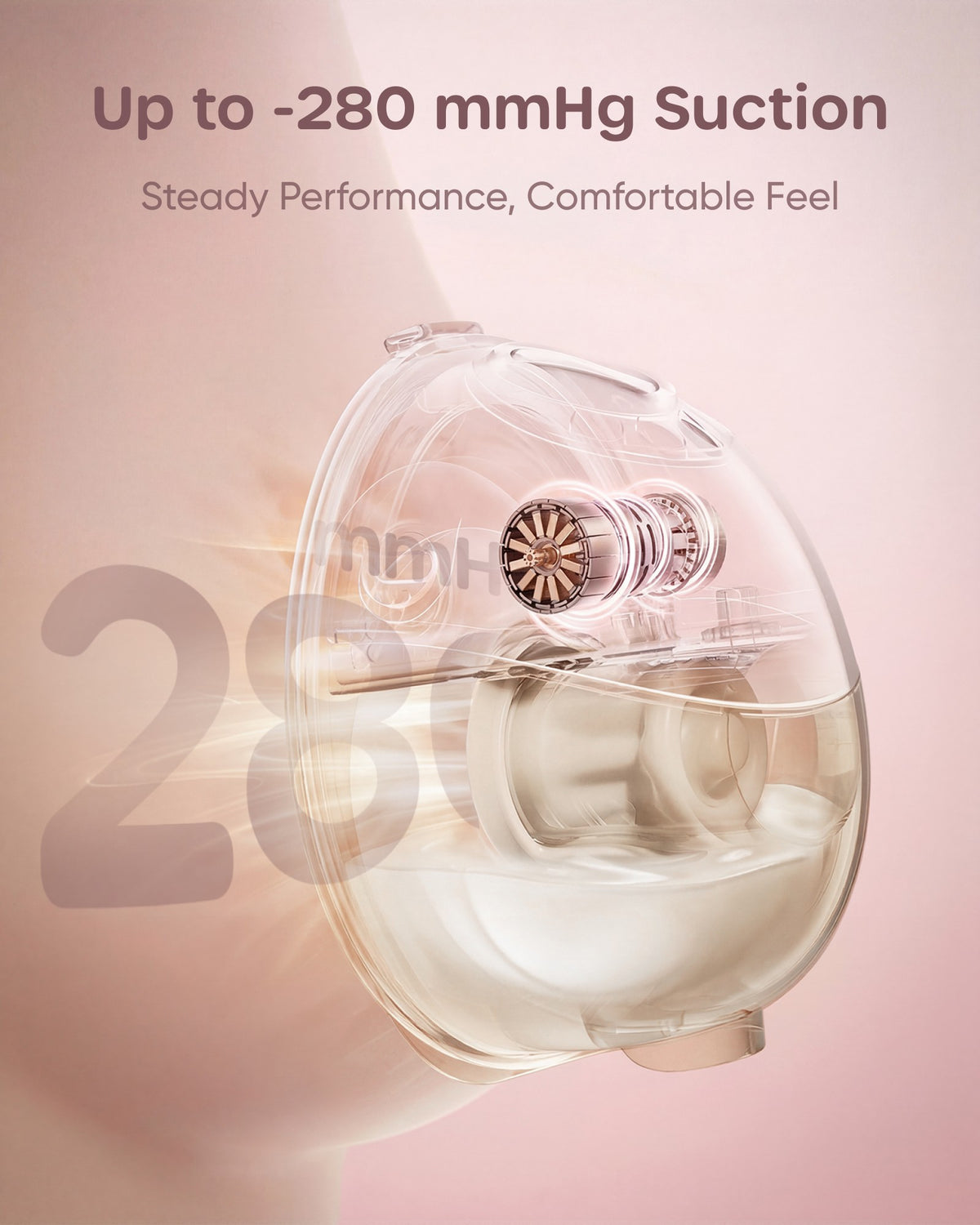 Nuliie S42 JoyFlow Pro Wearable Breast Pump with Night Light, 2-Pack