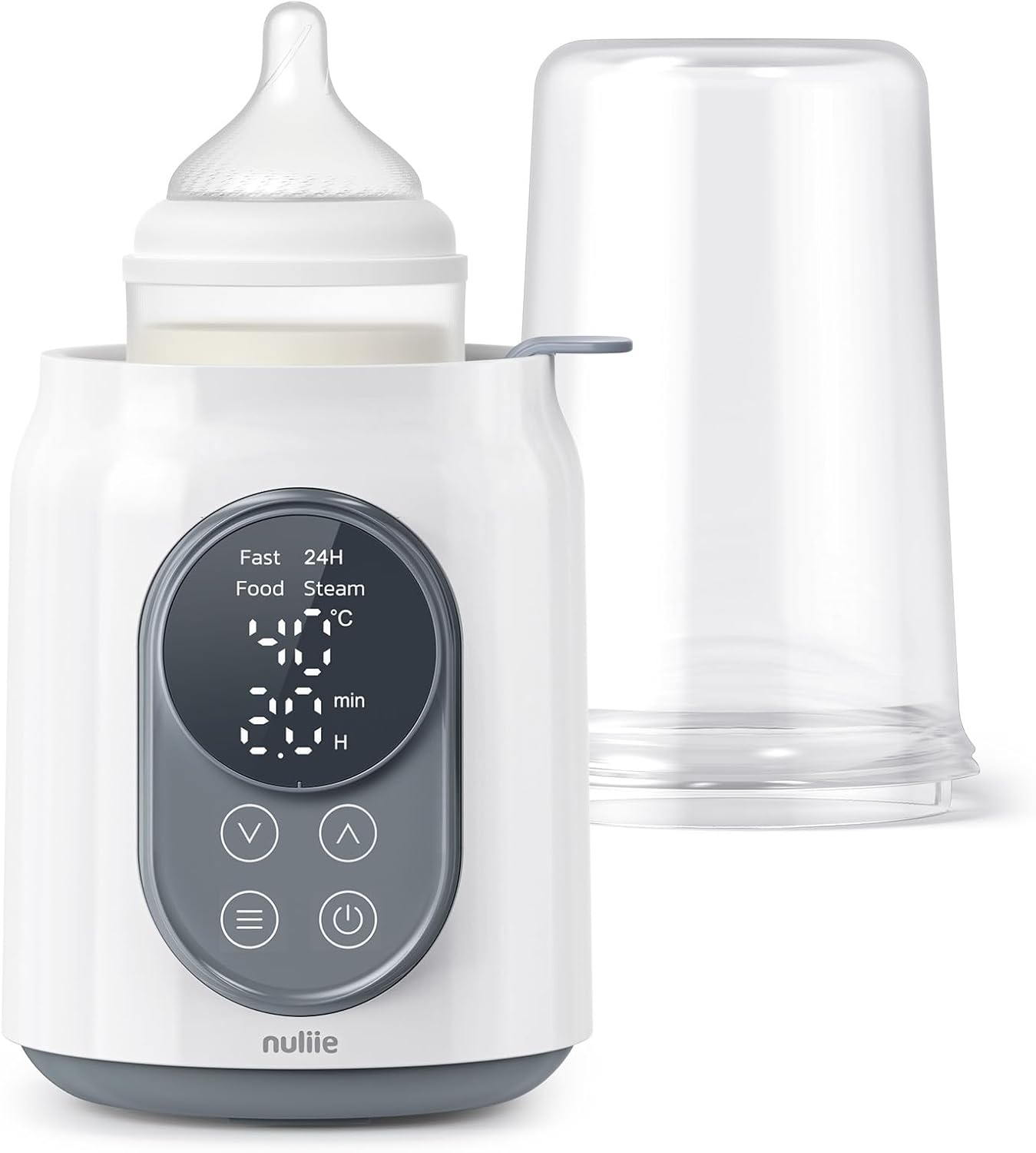 Nuliie Baby Bottle Warmer 10-in-1 with Digital LCD
